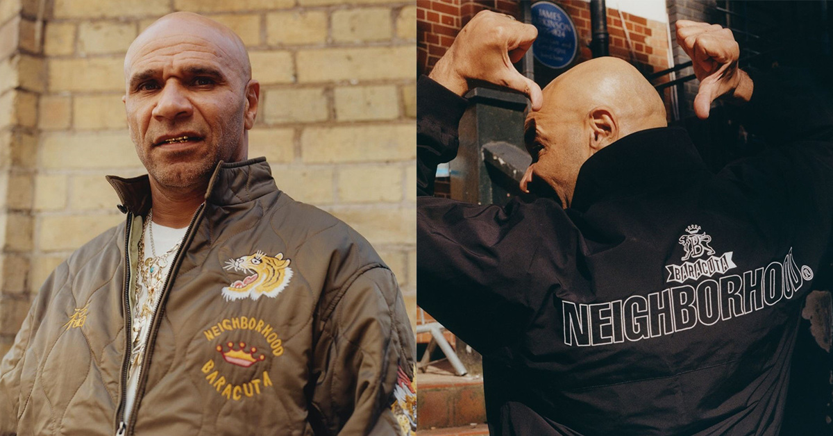 Baracuta x NEIGHBORHOOD: Goldie führt die Capsule Collection für Herbst 2024 an